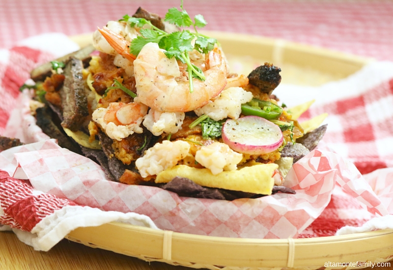 Grilled Surf and Turf Party Nachos Recipe