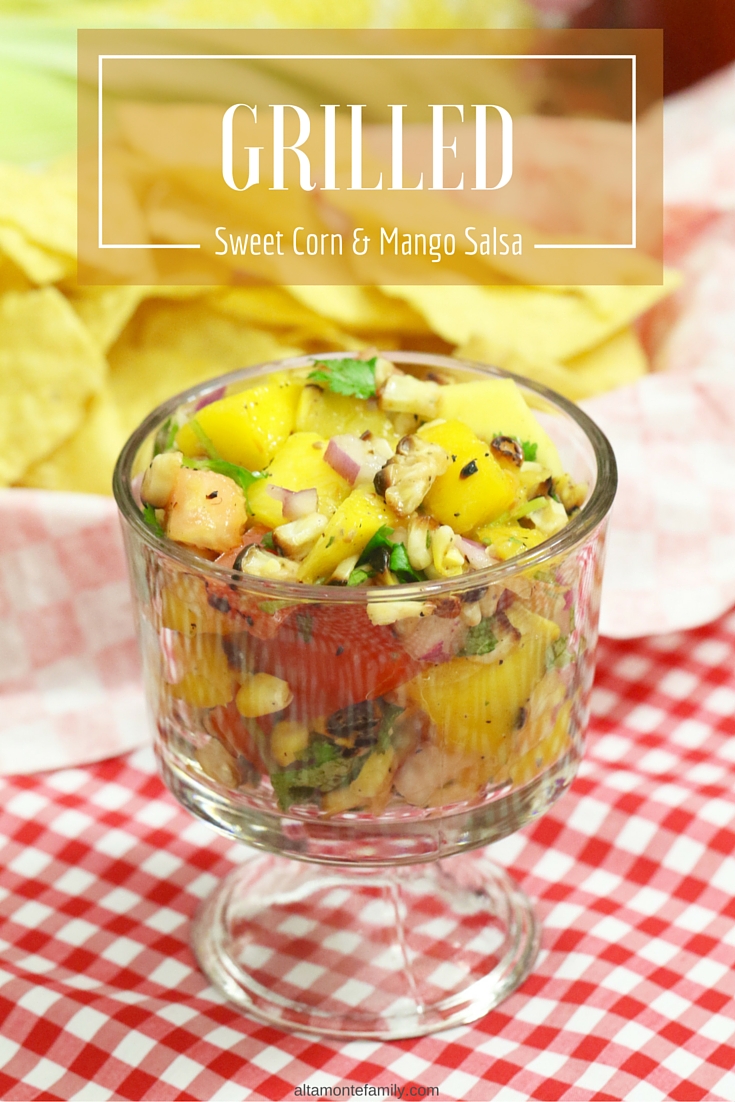 Grilled Sweet Corn and Mango Salsa Recipe