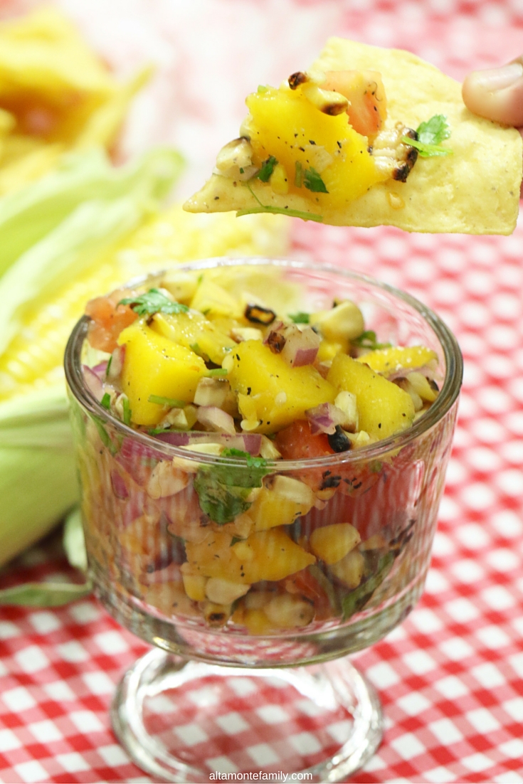 Grilled Sweet Corn Mango Salsa Recipe - Fresh From Florida