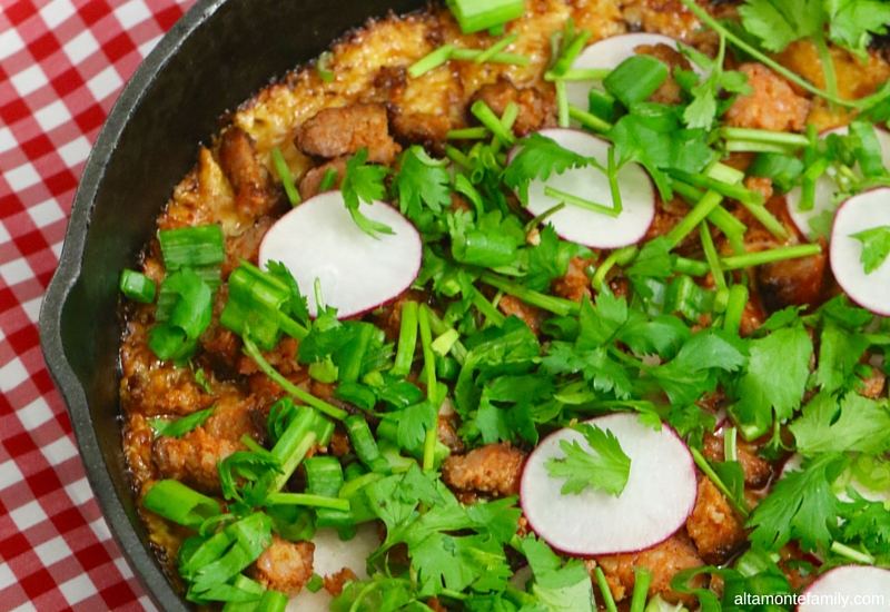 Loaded Queso Fundido with Smoked Gouda and Chorizo