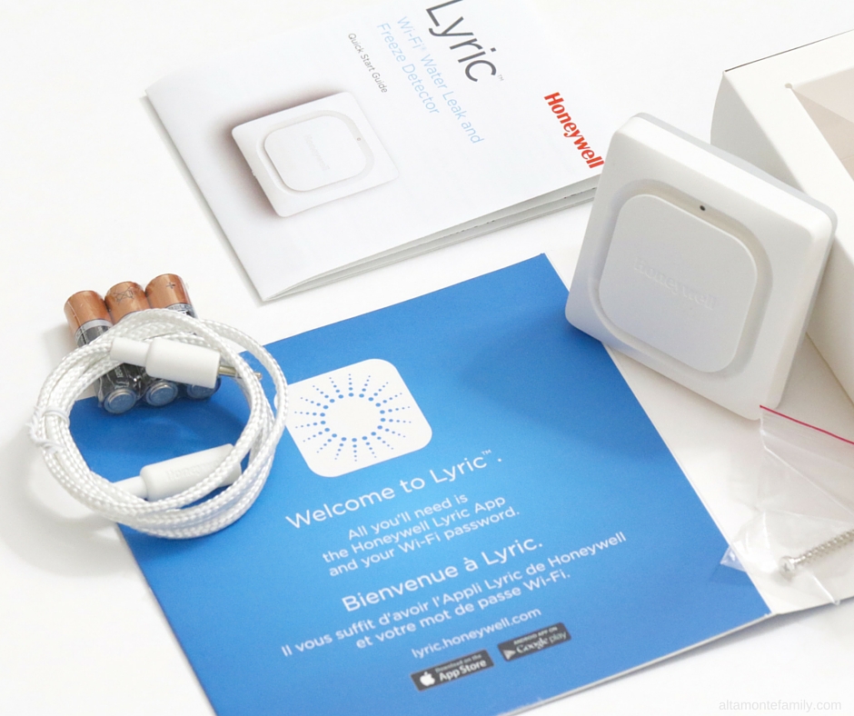 Lyric Wi-Fi Water Leak And Freeze Detector Unboxing