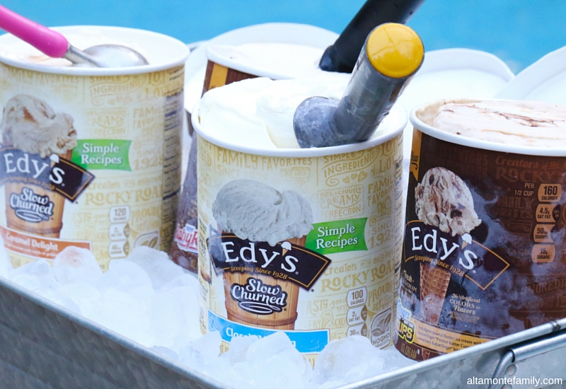 Pool Party Ideas - Ice Cream Station