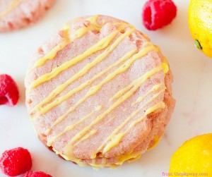 Raspberry Lemonade Cookies - Hungry Friday Featured Recipe