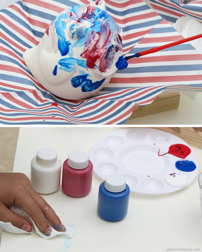 4th of July party activities - ceramic painting ideas