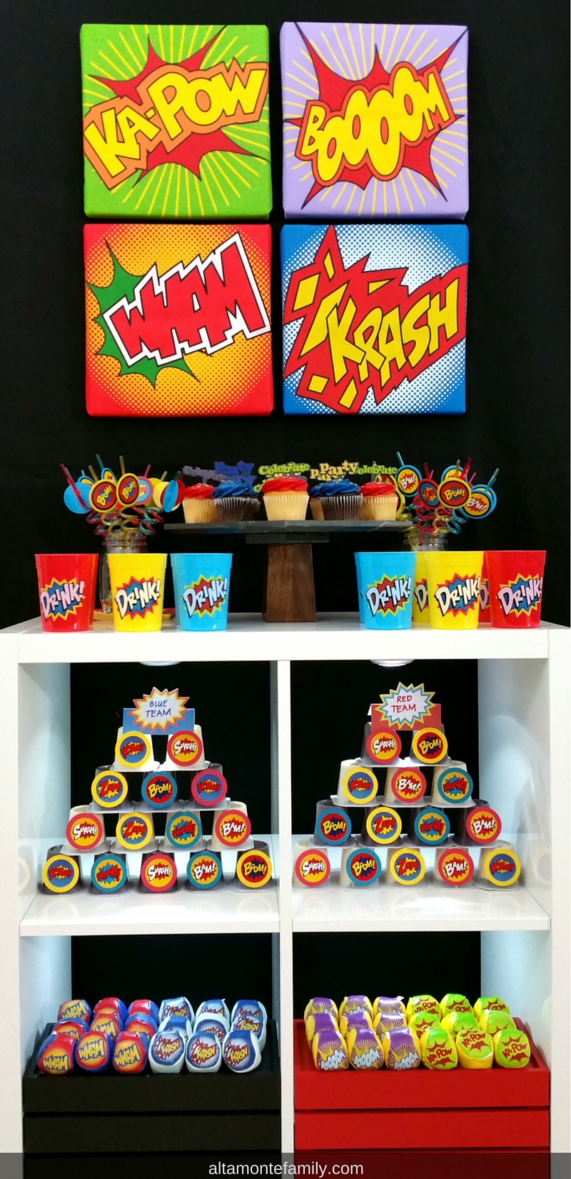 Back To School Superhero Party Ideas and Decorations