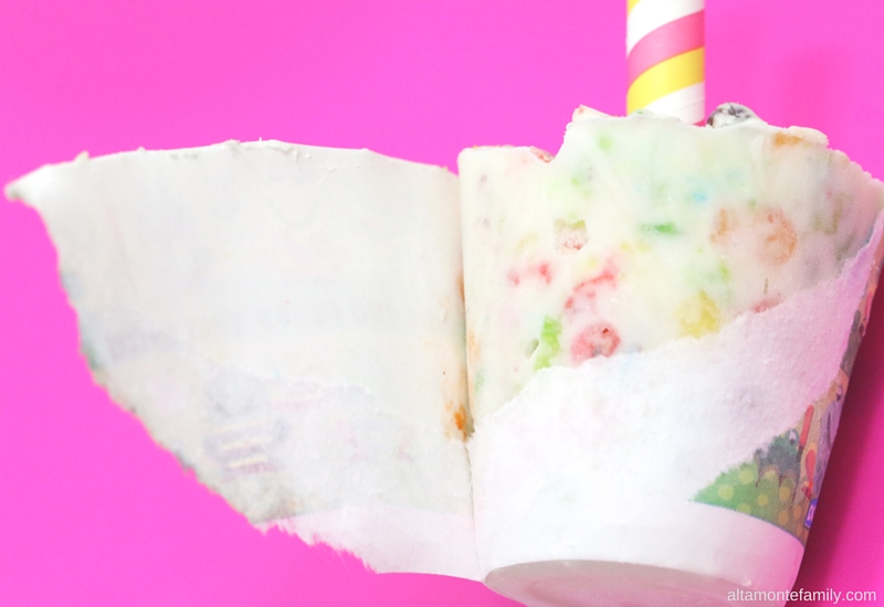 Marshmallow Fruity Pebbles Recipe Rainbow Yogurt Pops