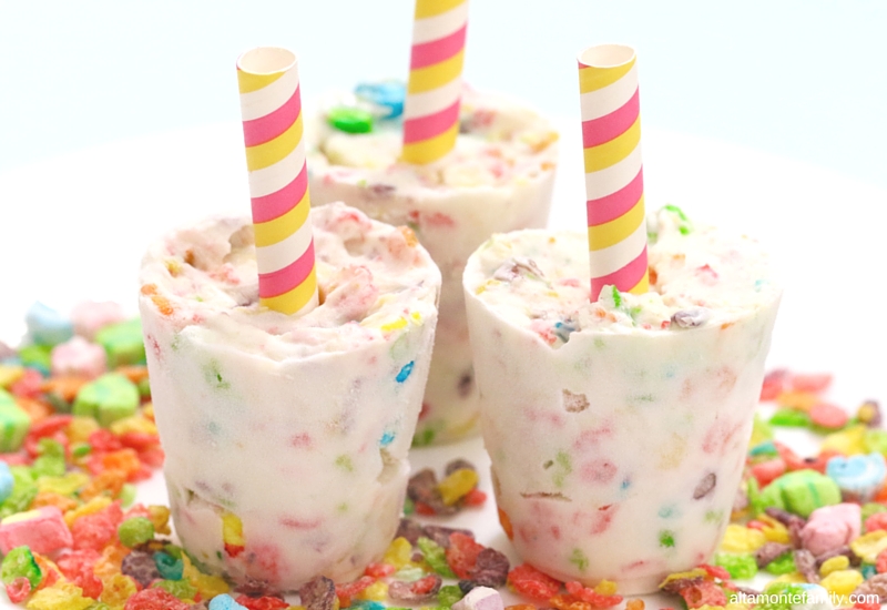 Fruity Pebble Recipe Rainbow Yogurt Banana Pops