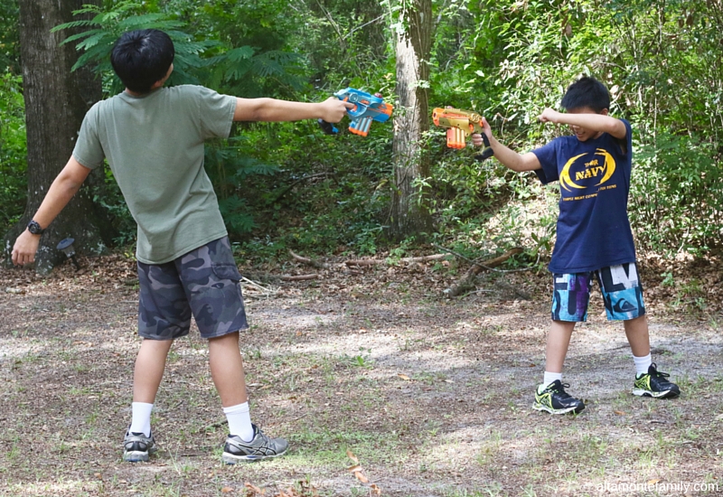 Outdoor Laser Tag - Backyard Activities for Kids