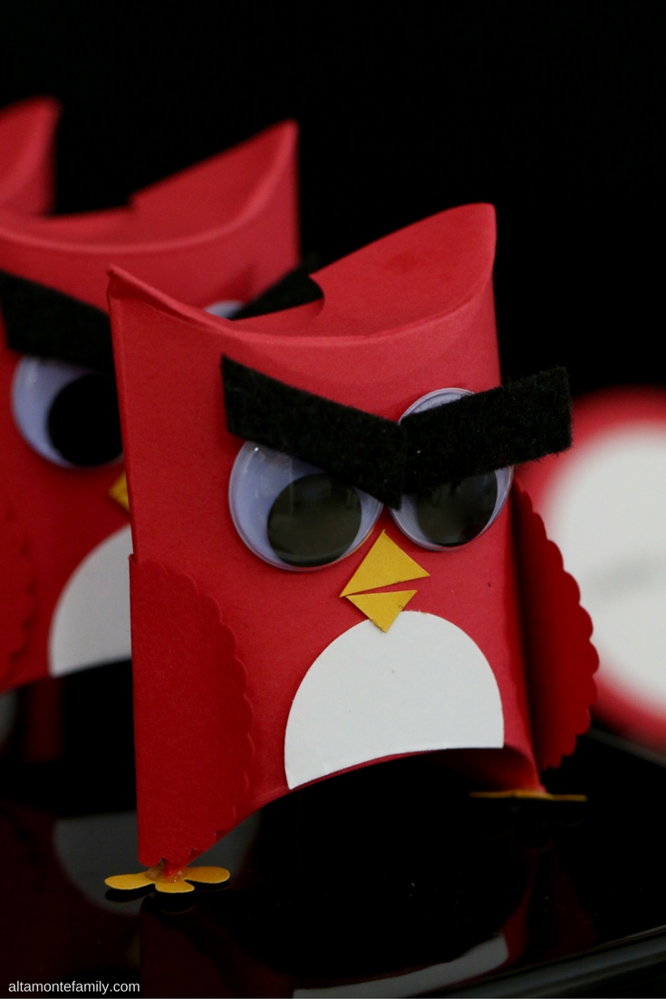 Angry Birds Craft Ideas for Kids - Angrified Treat Boxes