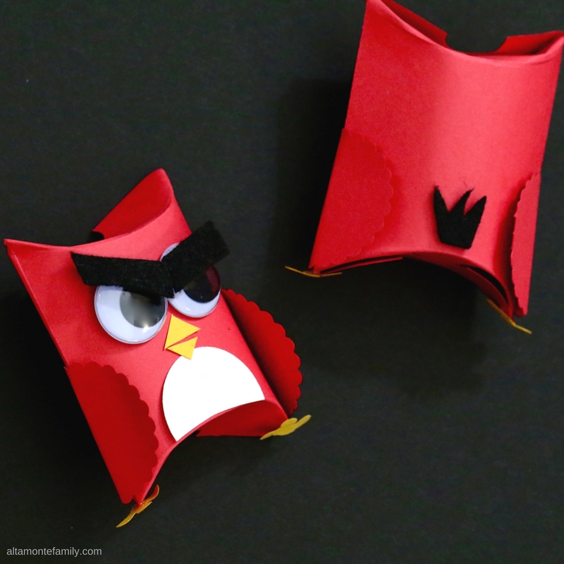 Angry Birds Treat Box Pillow Box Craft