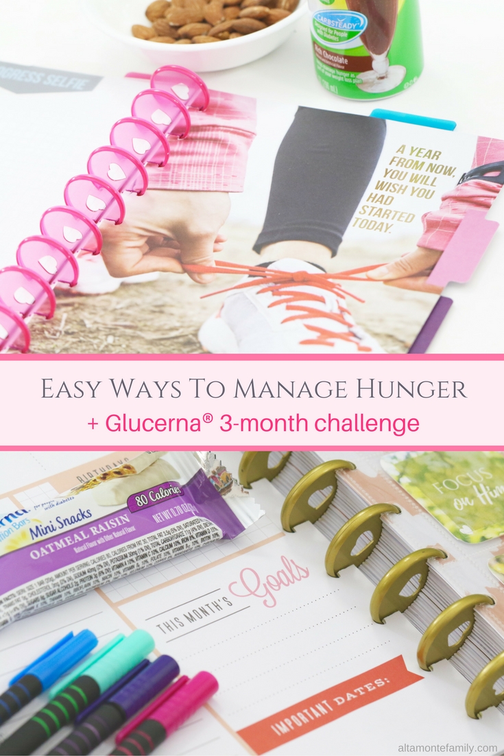 Easy Ways To Manage Hunger - Glucerna 3-Month Challenge - Diabetes Management