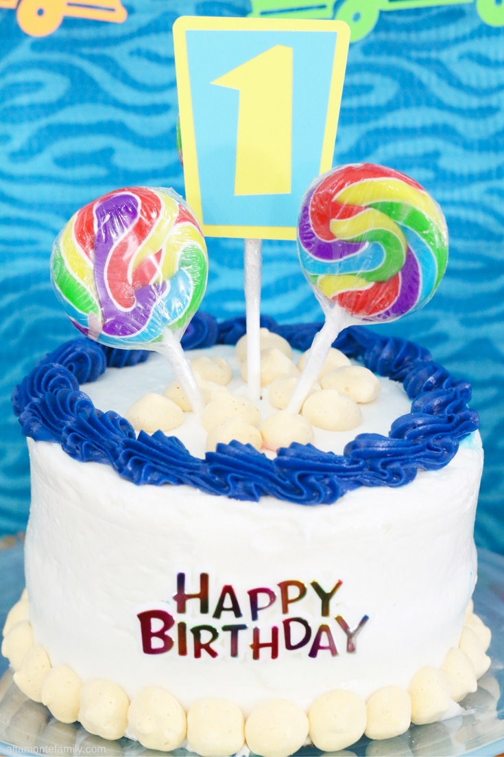 First Birthday Party Ideas for Boys - Surfer Beach Theme - Cricut Explore Projects