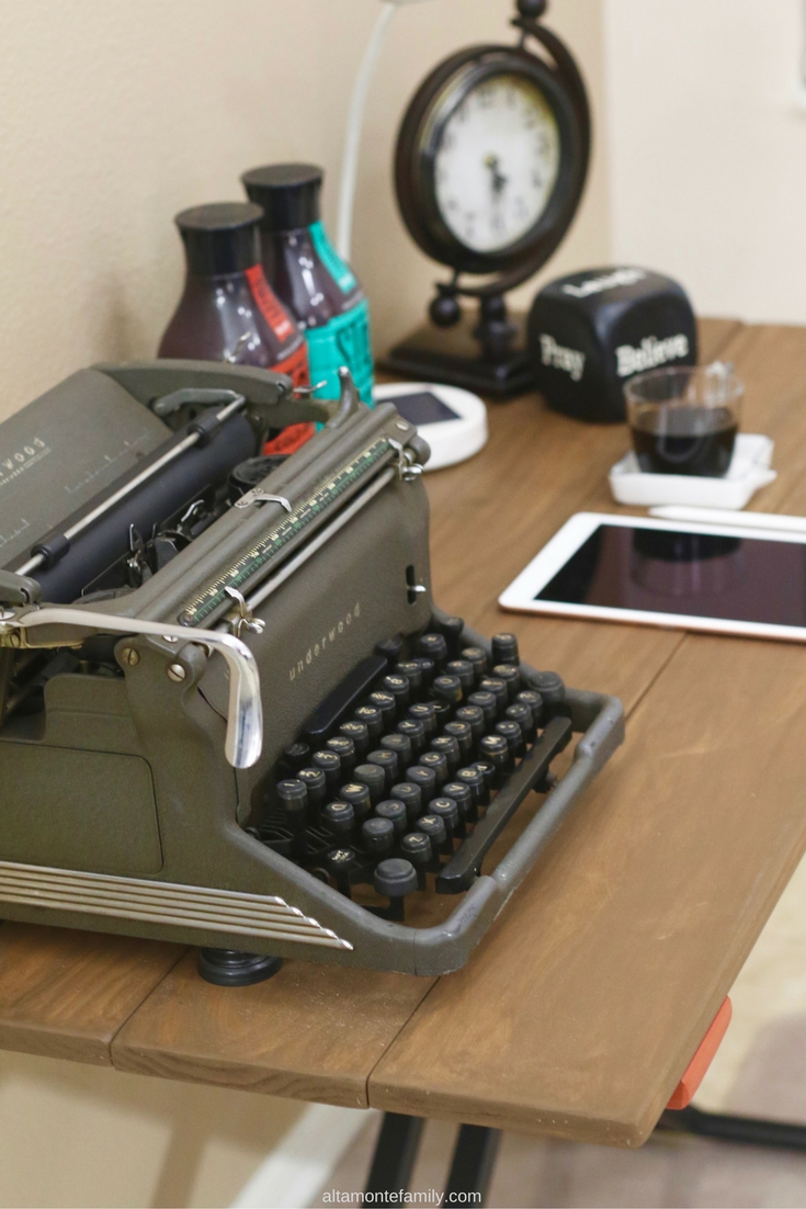 How To Make A Wooden Desk Inspired By Coffee