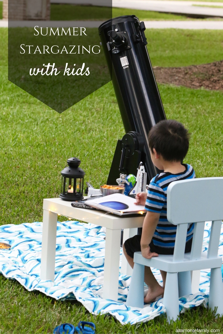 Summer Stargazing With Kids In Your Own Backyard