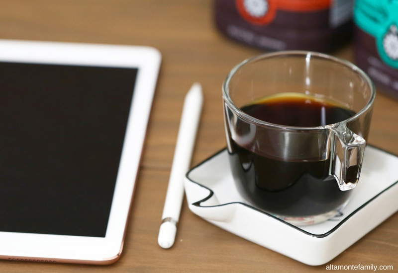 Text Bubble Coaster Coffee Love In A Cup