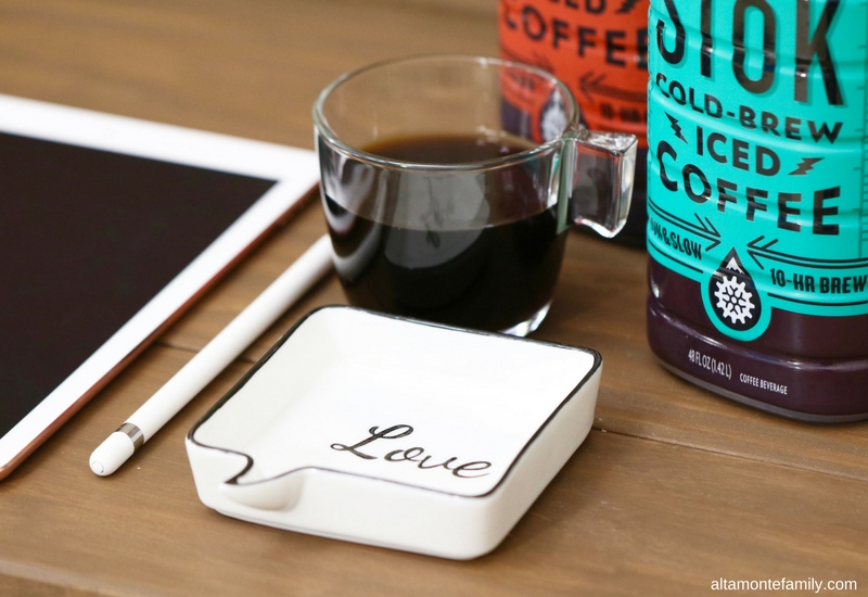 Text Bubble Coaster Coffee Love