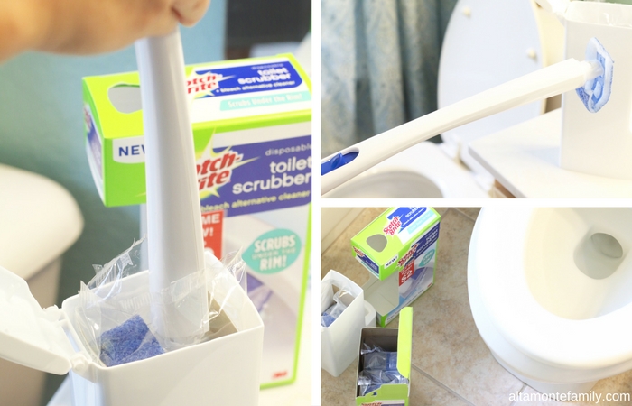 Toilet Bowl Cleaning Tips Under The Rim - Guest Bathroom