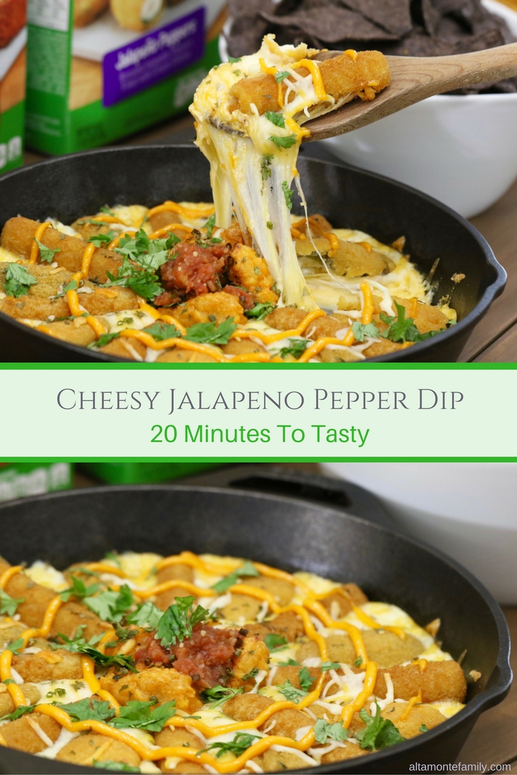 Cheesy Jalapeno Pepper Dip - Farm Rich Back To School Recipe