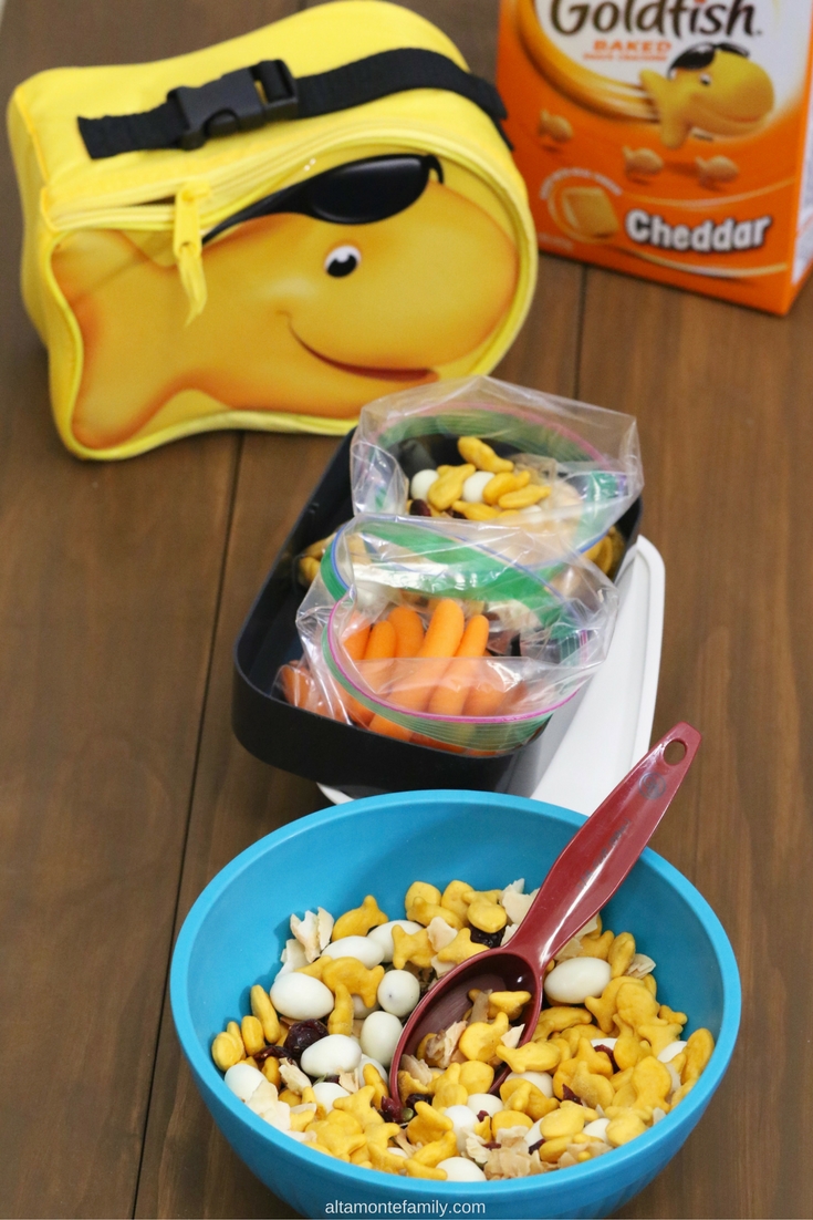 Snack Ideas - School Lunchbox - Goldfish Crackers Recipe