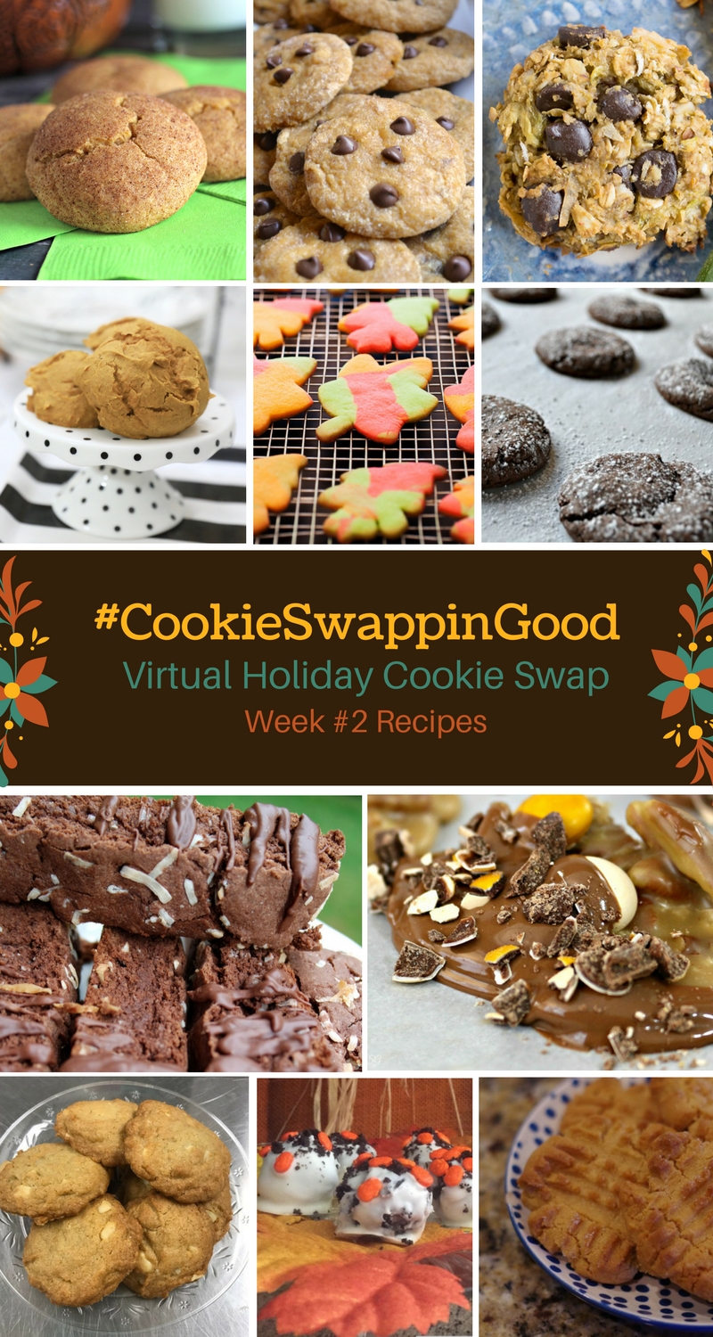 #CookieSwappinGood Week 2 Holiday Cookie Recipe Ideas - Virtual Cookie Swap