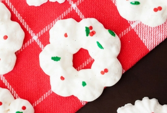 Meringue Wreath Cookies by The PKP Way for #CookieSwappinGood 2016