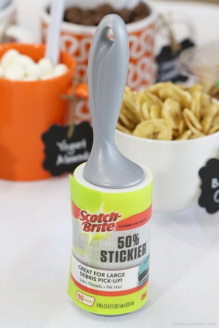 Craft Room Cleaning Hacks with Lint Roller