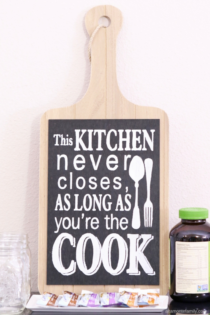 Kitchen Quotes - "This kitchen never closes as long as you're the cook"