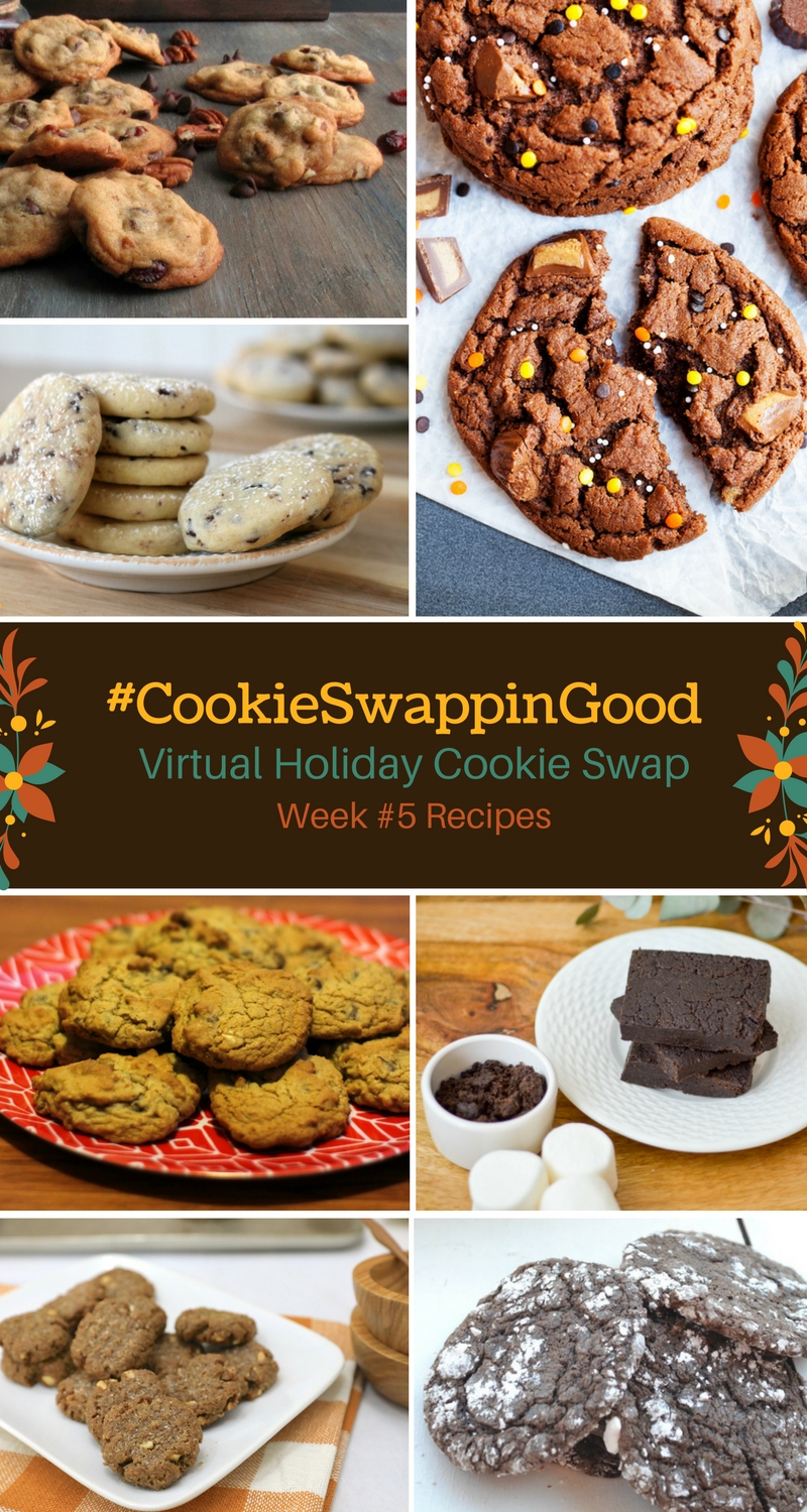 #CookieSwappinGood Week 5 Holiday Cookie Recipe Ideas - Virtual Cookie Swap