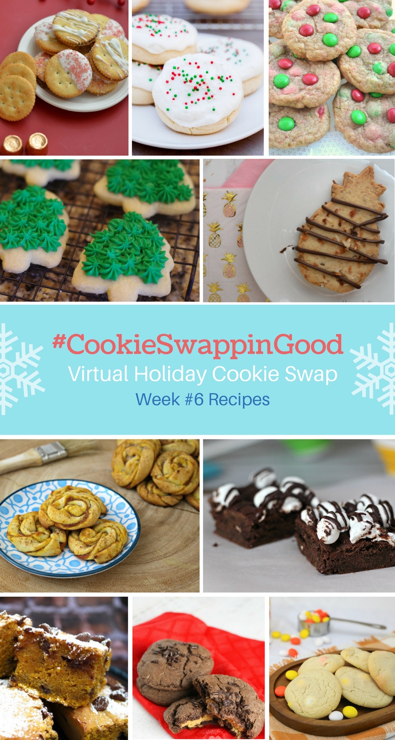 #CookieSwappinGood Week 6 Holiday Cookie Recipe Ideas - Virtual Cookie Swap