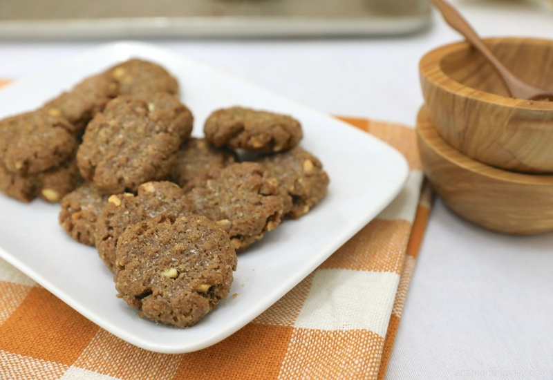 Almond Butter Cookie Gluten-Free Recipe with Salted Caramel Maple
