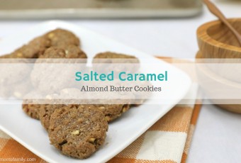 Salted Caramel Almond Butter Cookie Recipe - Gluten Free #CookieSwappinGood