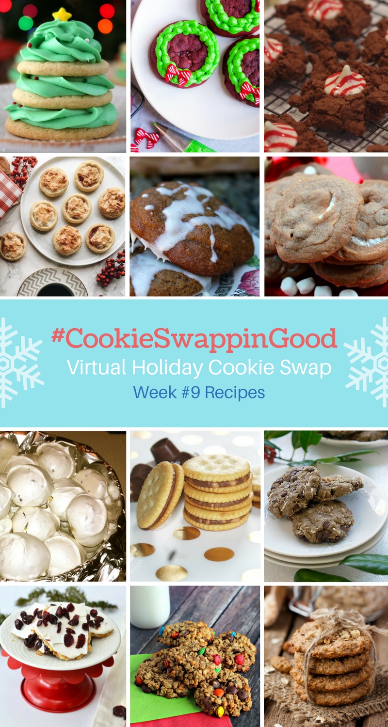 #CookieSwappinGood Week 9 Holiday Cookie Recipe Ideas - Virtual Cookie Swap