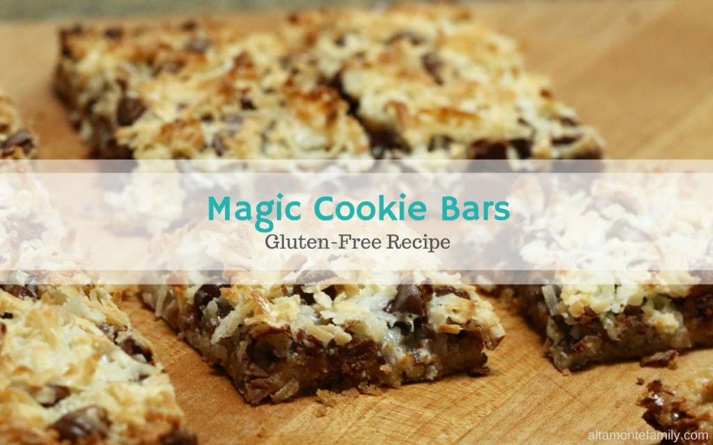 Easy Magic Cookie Bars Gluten-Free