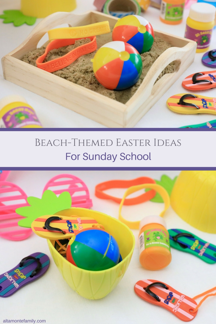 Beach Themed Easter Ideas For Sunday School Children's Ministry