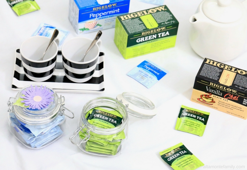 DIY Tea Storage Ideas - Mason Jars - Cricut Explore Paper Flower Topper Projects