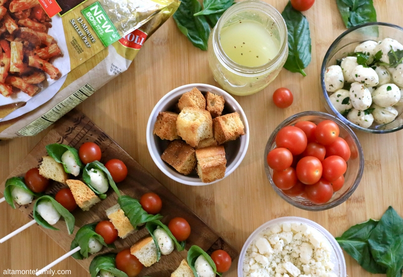 Panzanella Skewers Recipe and Family Night Dinner Ideas For Adventure Loving Family