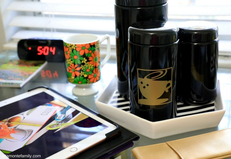 DIY Gift Idea For Coffee Lovers - Cricut Explore Transfer Vinyl - Coffee Storage Jar