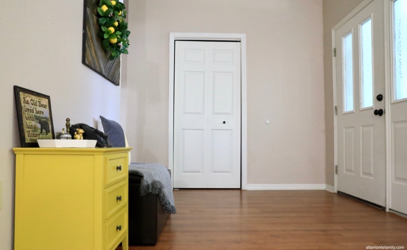 Entryway Foyer Ideas - Yellow Rustic - Decorating With Color