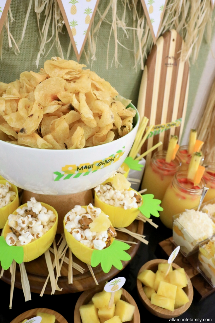 Luau Party Food Ideas and Hawaii Decorations
