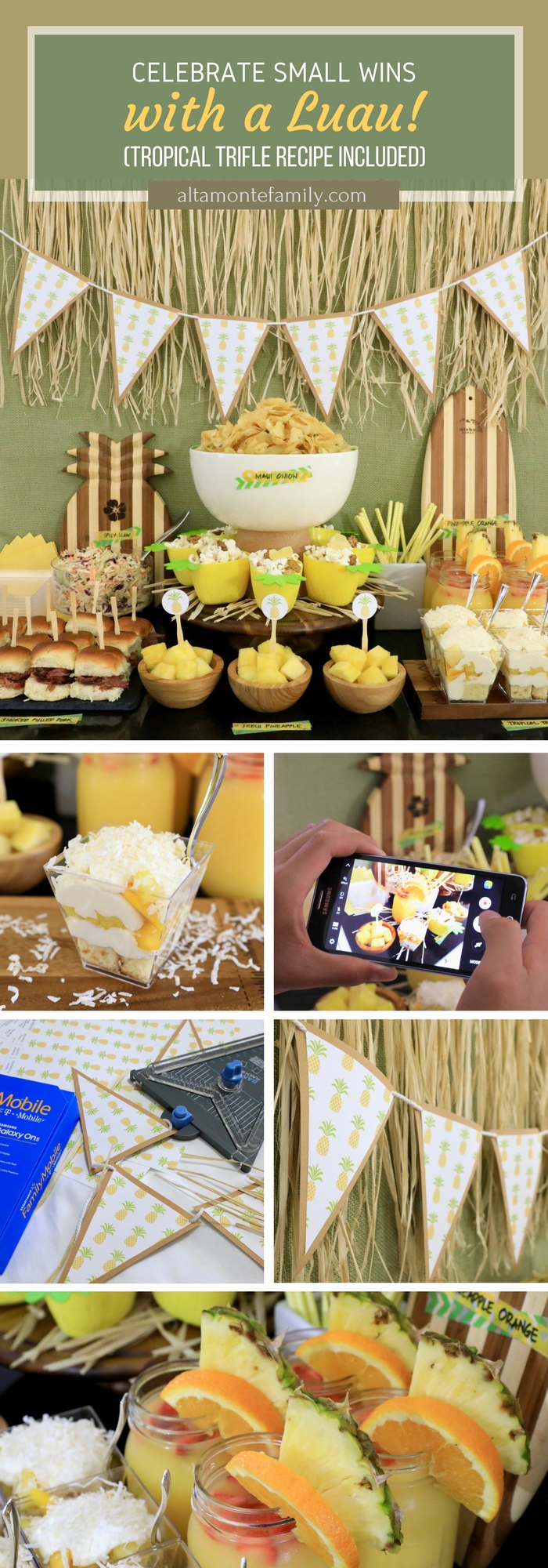 Luau Party Ideas - Hawaiian Food and Decor