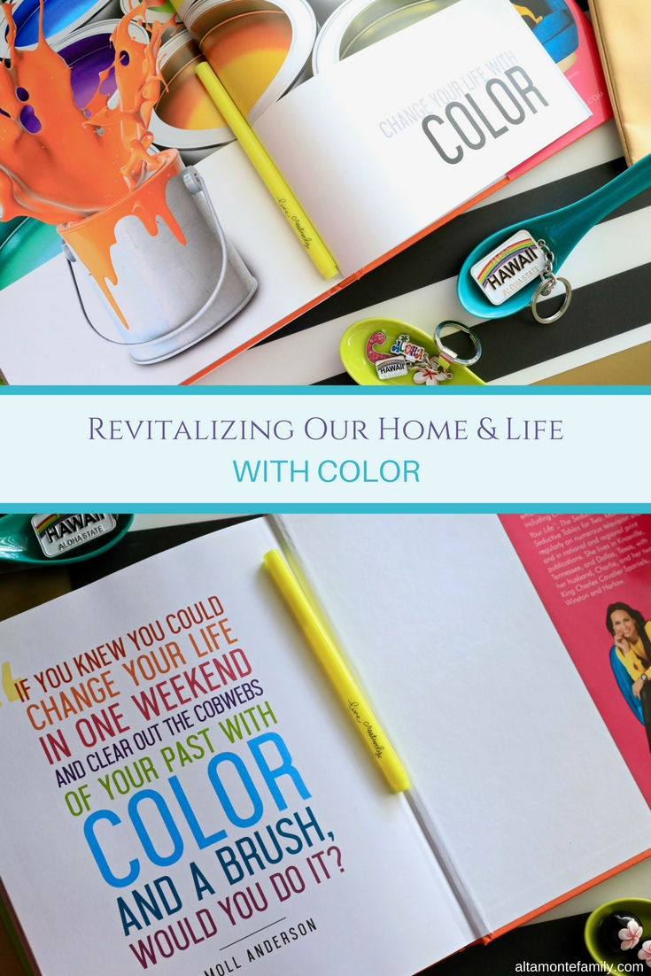 Finding inspiration in Moll Anderson's new book, "Change Your Home, Change Your Life™ with Color". What's Your Color Story?