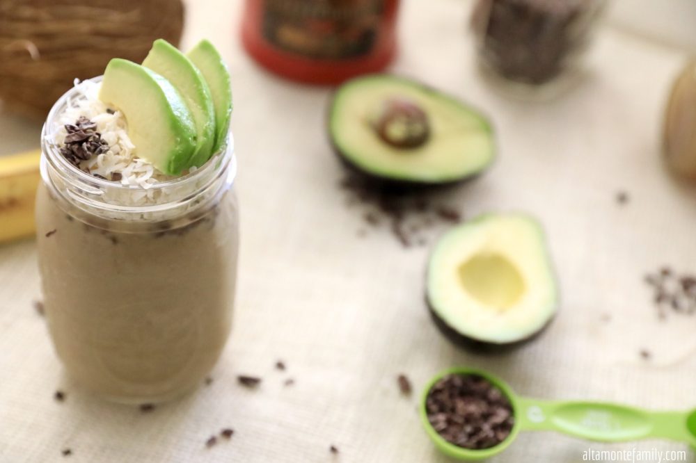 Avocado Coffee Smoothie {2 Ways} Altamonte Family