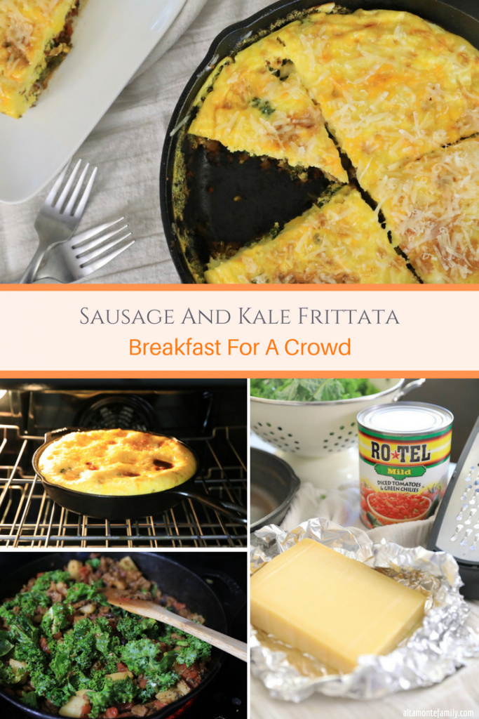Sausage and Kale Frittata Recipe - Breakfast Brunch Party Food Ideas