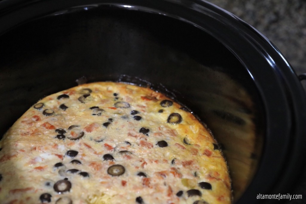 Slow Cooker Black Bean and Cheese Breakfast Casserole Recipe - Breakfast For A Crowd