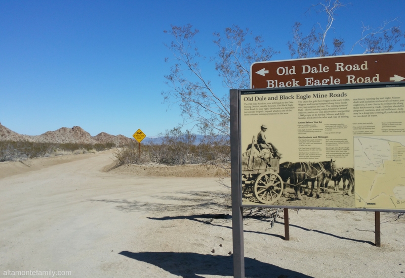 Joshua Tree National Park Old Dale Black Eagle Mine Roads - California Road Trip Ideas