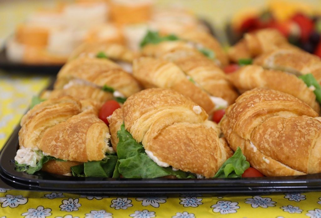 Easy Spring Entertaining Sandwiches - Croissants