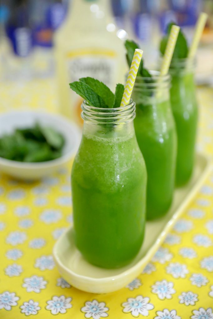 Green Basil Mint Lemonade Recipe
