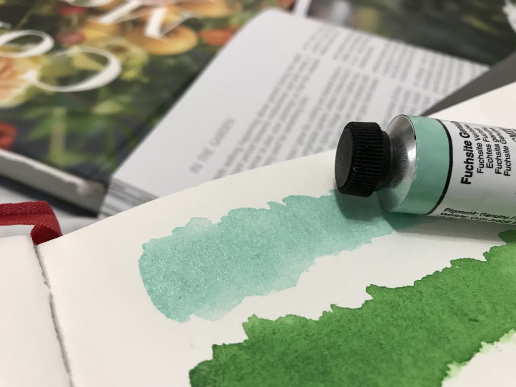 Daniel Smith Fuschite Genuine Review - Primatek Watercolor