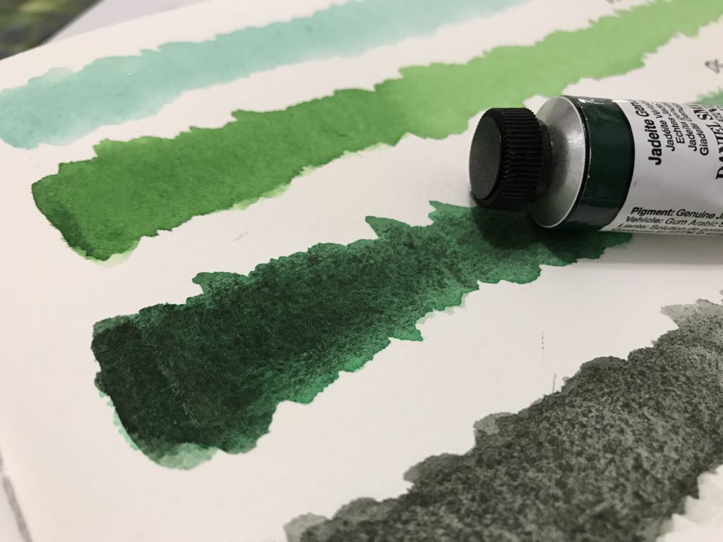 Daniel Smith Jadeite Genuine Review - Primatek Watercolor 