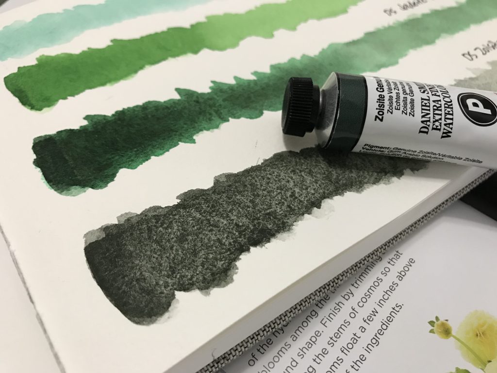 Daniel Smith Zoisite Genuine Watercolor Review